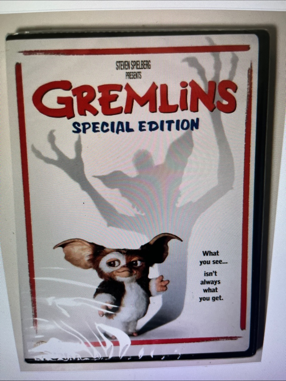 Gremlins Special Edition DVD — White & Red Cover